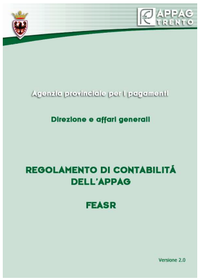 Manuale Regolamento di contabilità dell'APPAG - FEASR - vers. 2.0