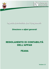 Regolamento di contabilità dell'APPAG - FEAGA - versione 2.0